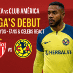 Raul Zuniga scores goal for Club America vs Necaxa, July 2025